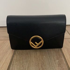 Vintage Fendi clutch handbag- authentic